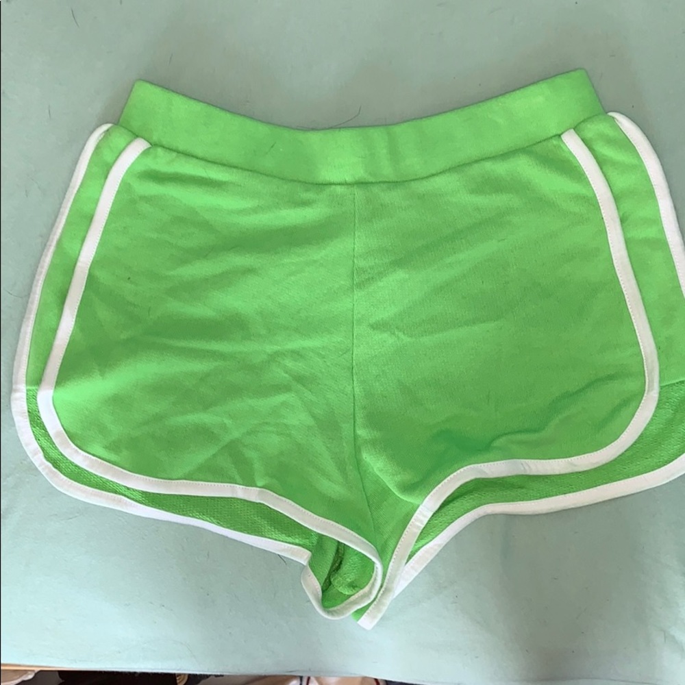 neon comfy shorts/sweatshorts